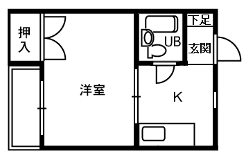 ヴィラ松本の間取り