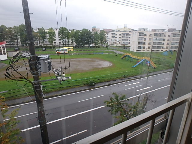 【苫小牧市錦町のマンションの眺望】