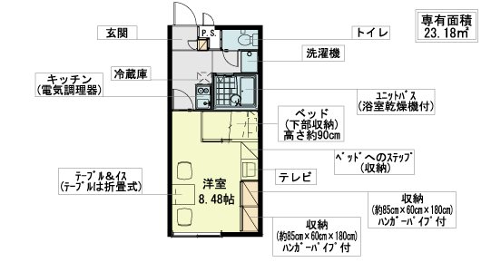 【ハッピネスの間取り】