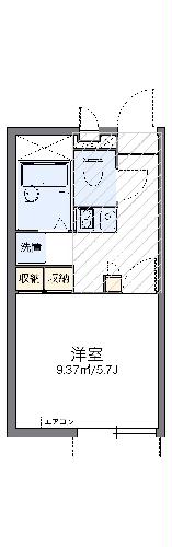 レオパレス小枝の間取り