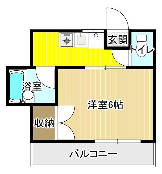 ナガヤハイツの間取り