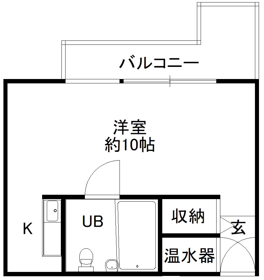 朝日プラザ新大阪の間取り