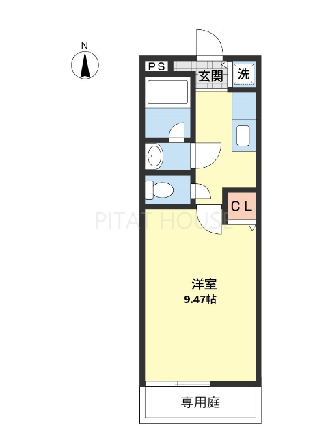 アビテ秋月南の間取り