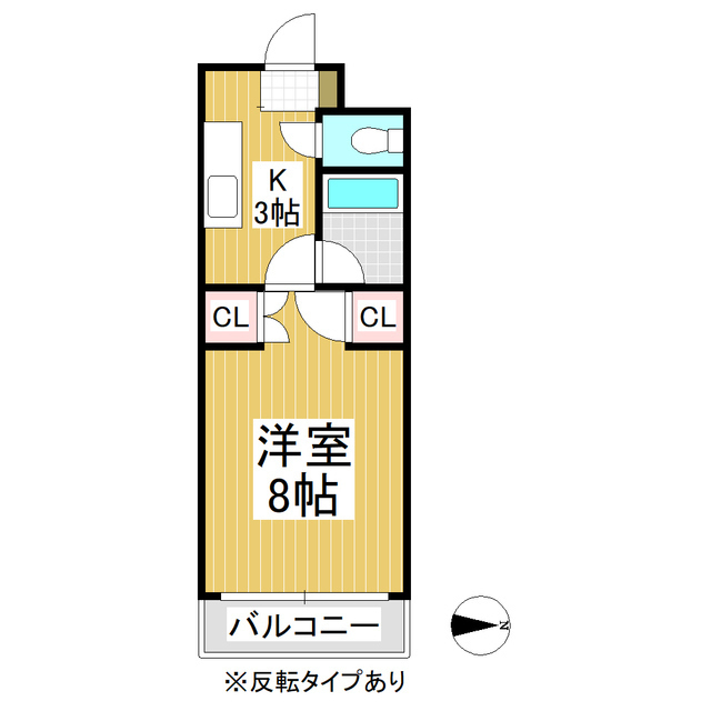 ファミーユ宮ノ前の間取り