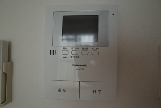 セキュリティ　来客の方が見えて安心、ＴＶモニターホン。