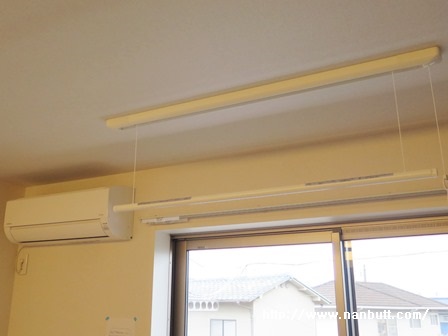 その他設備　エアコン・室内物干し完備