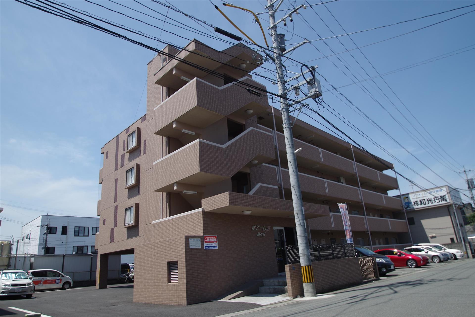 【すてーじあ錦ヶ丘の建物外観】