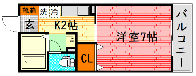 サンフォートの間取り