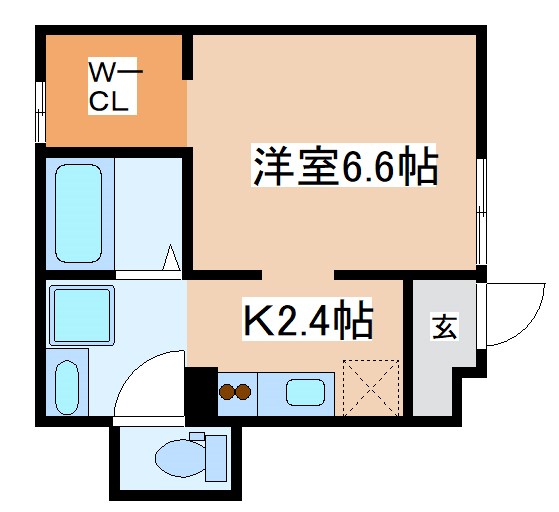 加古郡播磨町宮北のアパートの間取り