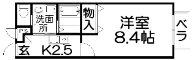 アムールGフォレストの間取り