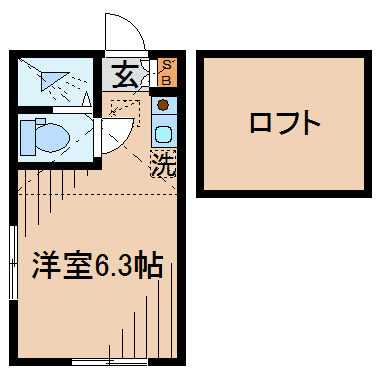 Casa南加瀬の間取り