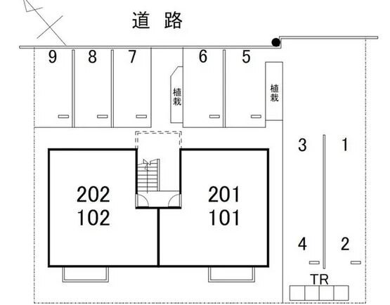 【サンドリームの駐車場】