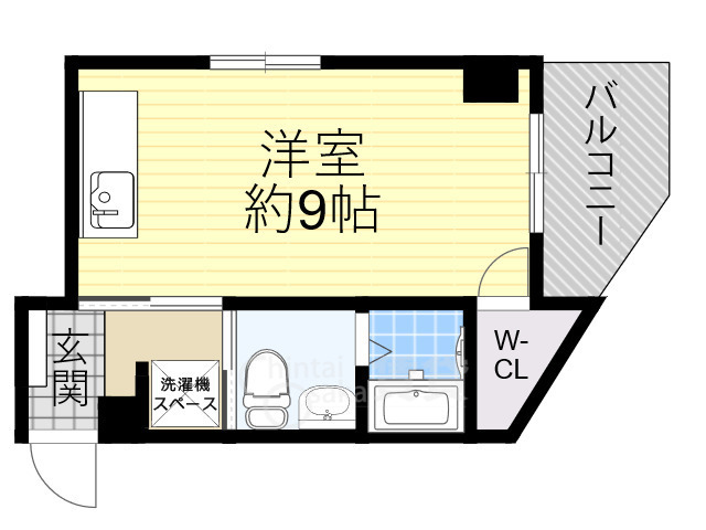 吹田市千里山東のマンションの間取り