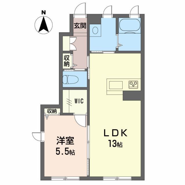 スパジオ　コモド　蔵IIの間取り