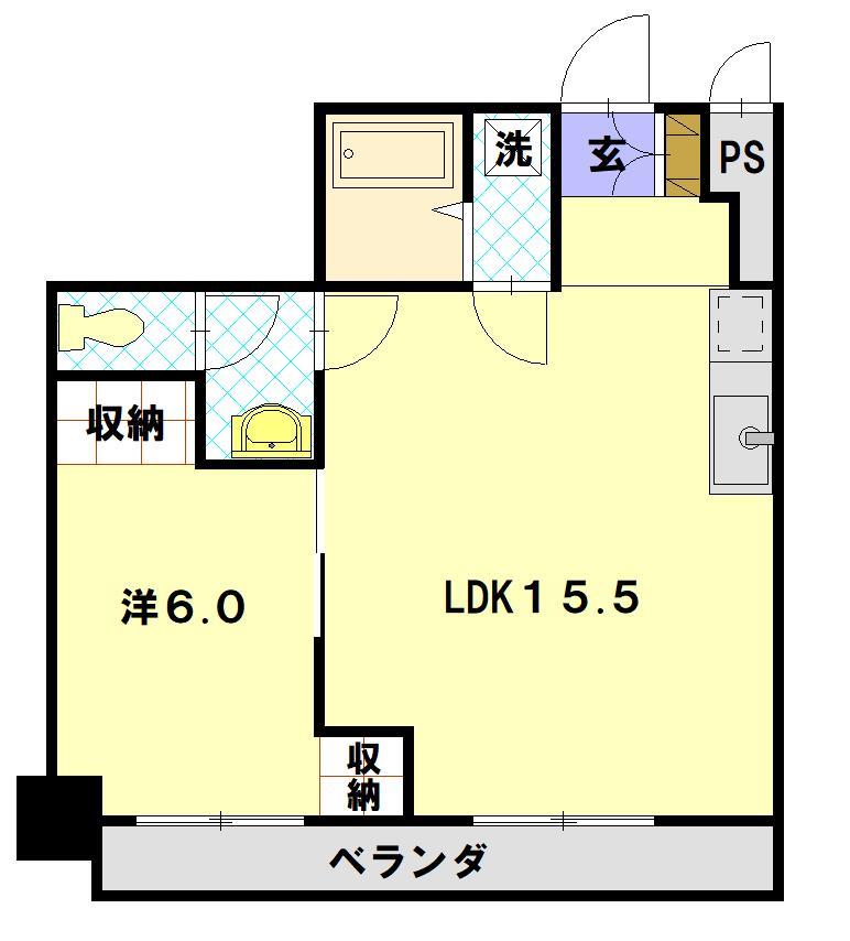 松本ビルの間取り