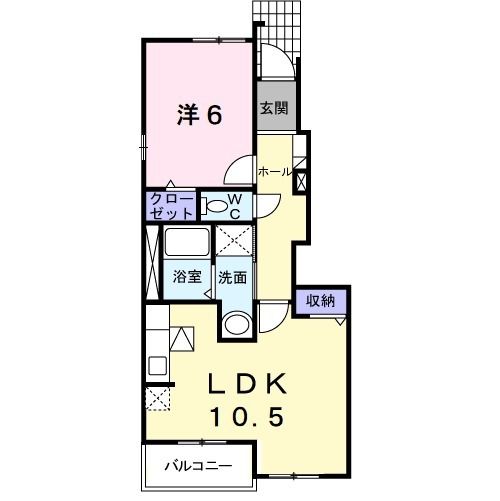 ココメロ　IIの間取り