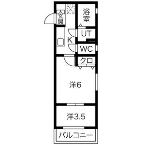 AXIA亀島の間取り