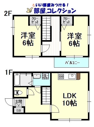 ナーセリーMの間取り