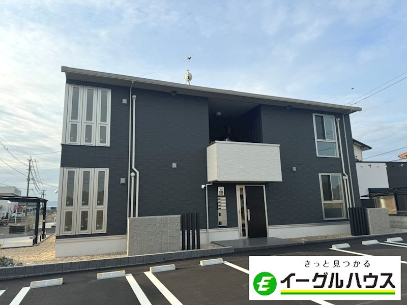 D-room菊池B棟の建物外観