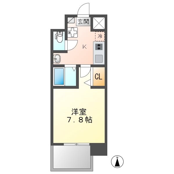 S-FORT八事の間取り