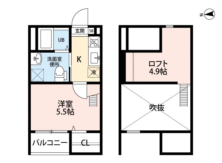 リブルゾンの間取り