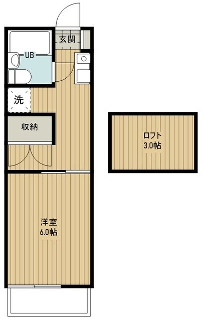 メゾンエスポワールの間取り