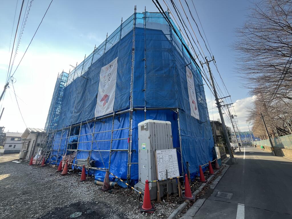 【仮称）表柴田新築APの建物外観】