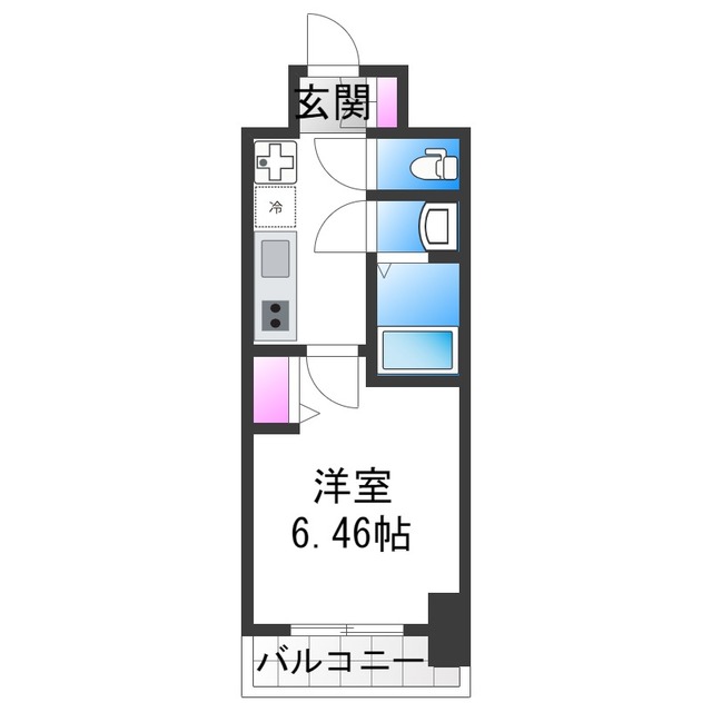 住之江公園レジデンスの間取り