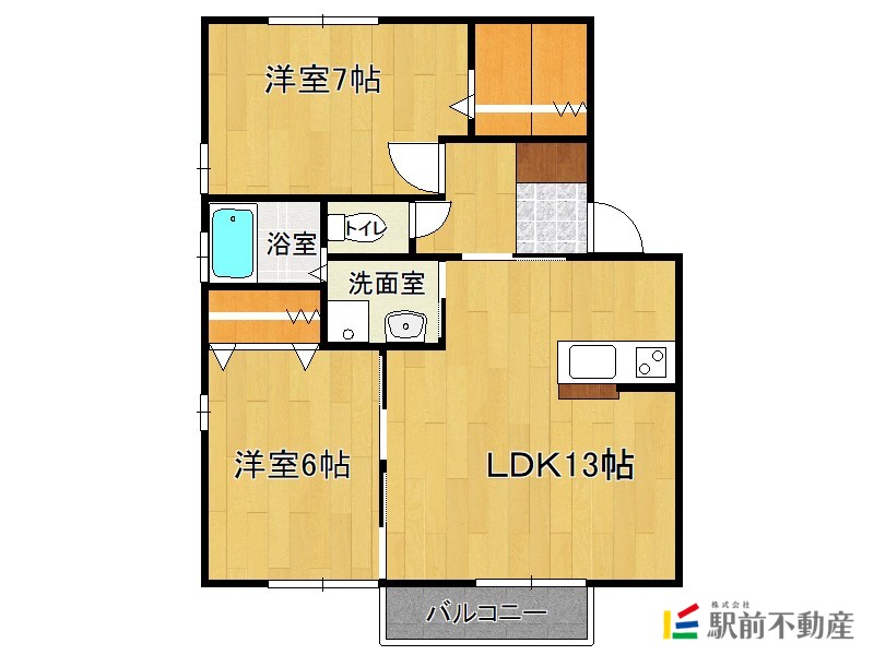 【グラース諸富の間取り】