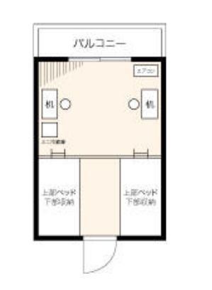 江戸川区南葛西のマンションの間取り