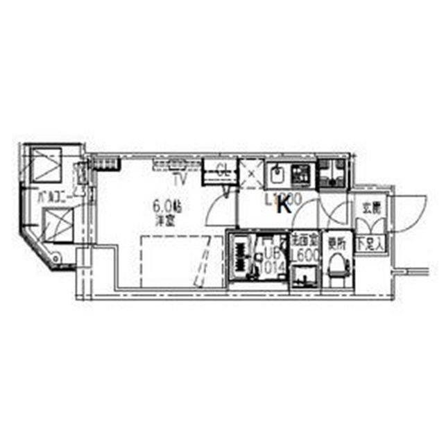 S-RESIDENCE都島Luxの間取り