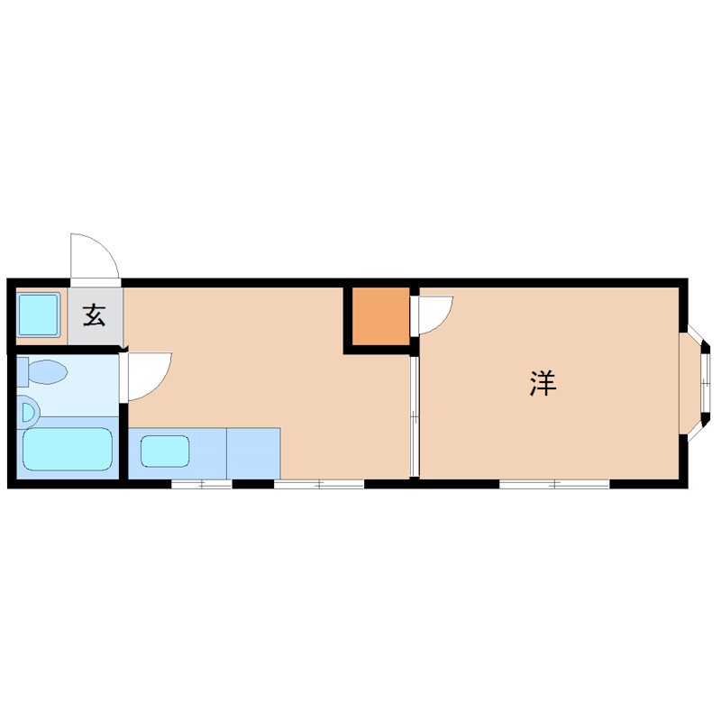 尼崎市杭瀬南新町のマンションの間取り