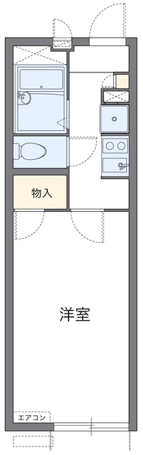 府中市押立町のマンションの間取り