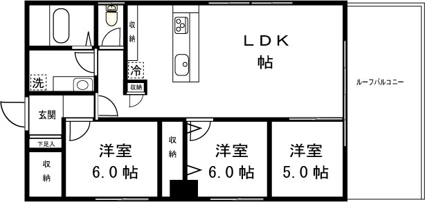 プランドールの間取り