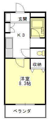 ラセールの間取り