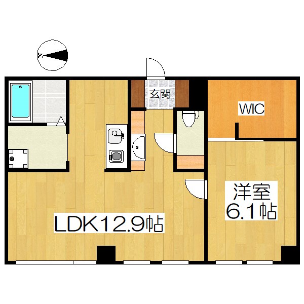 COCO下鴨の間取り