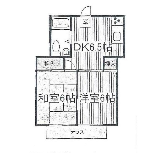 ヴィラアスワ　Ａ棟の間取り