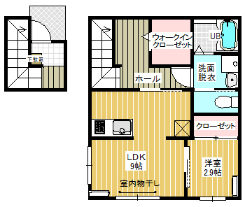 Ｓｔａｆｅｒｍｏ（スタファーモ）の間取り