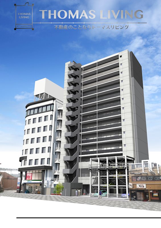 建物外観　完成予想図になります。