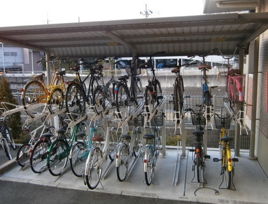 その他共有部分　自転車置き場！！