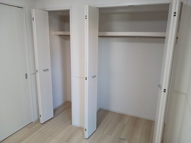 収納　大きなスペースがあり、収納には困りません