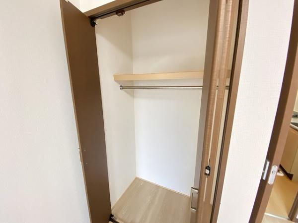 収納　クローゼット！