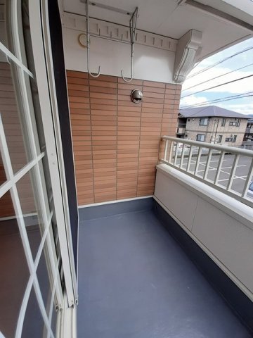 バルコニー　落ち着いた時間を過ごせるバルコニーです