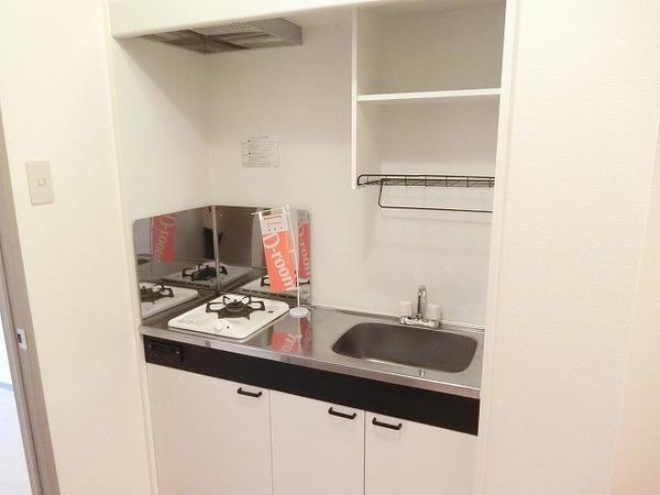 キッチン　１口コンロ付き！