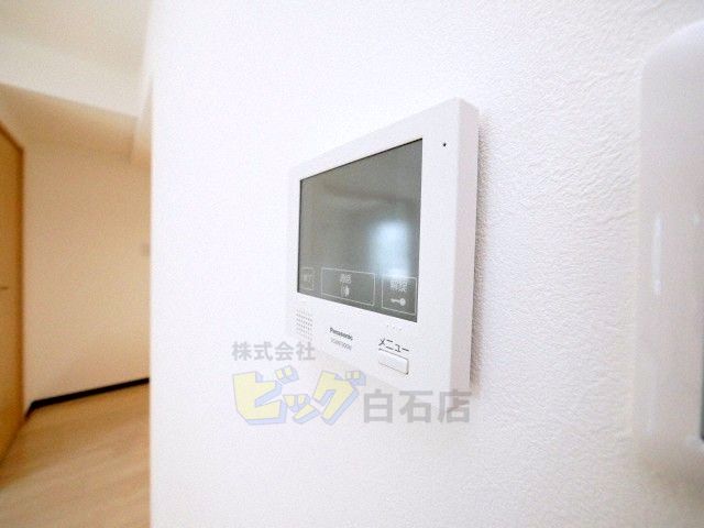 セキュリティ　モニター付きインターホン完備しています♪