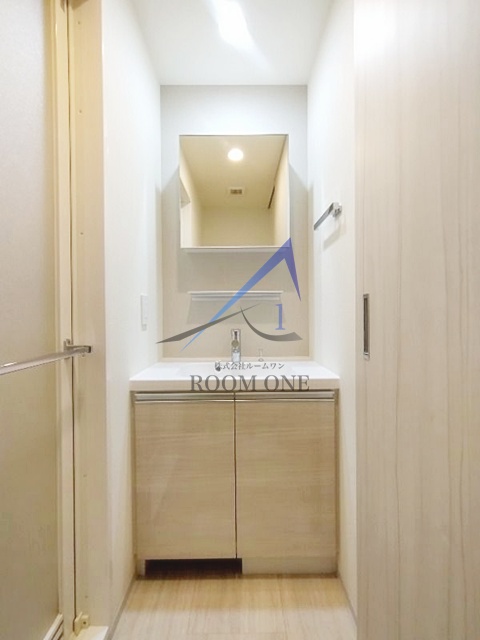 洗面設備　洗面台です。