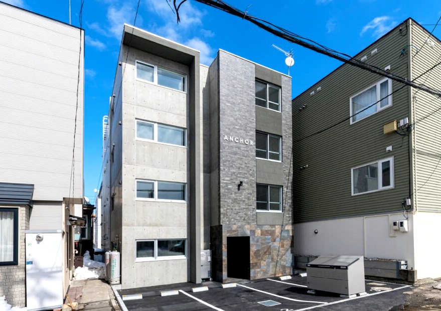 建物外観　Ｗｉ－Ｆｉ付きネット無料採用の１ＬＤＫマンションです♪