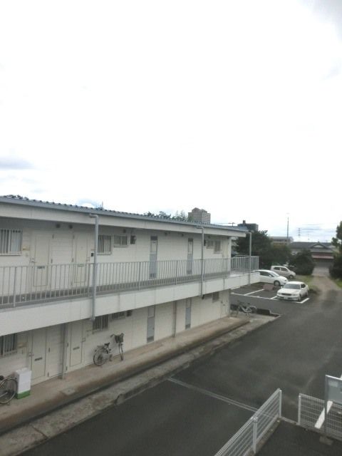 眺望　バルコニーからの景色です