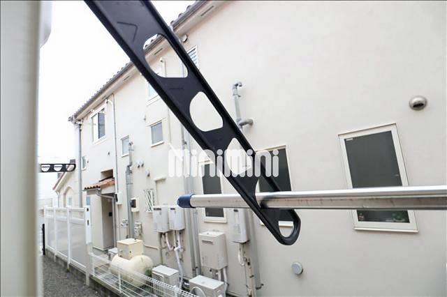 バルコニー　物干し