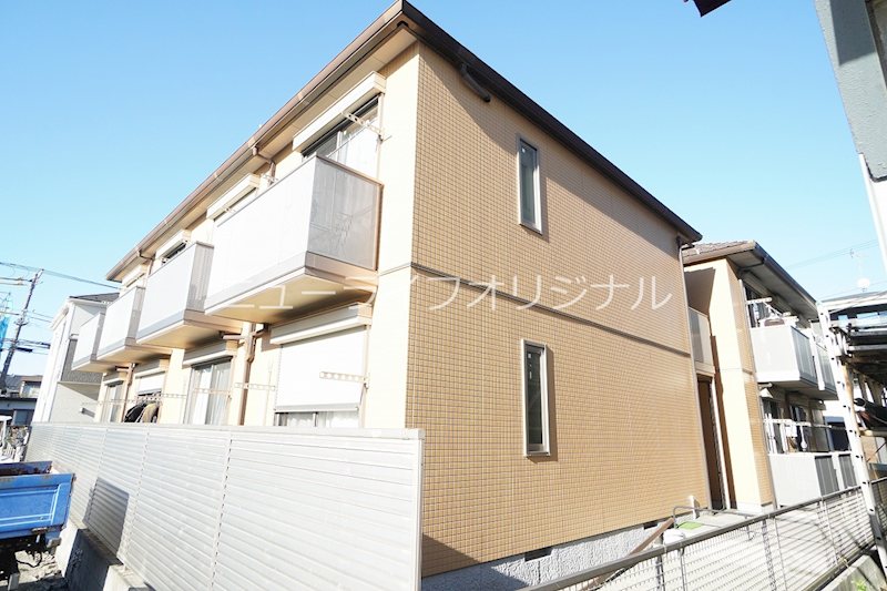 建物外観　安心の品質、積水ハウス施工のアパートです。